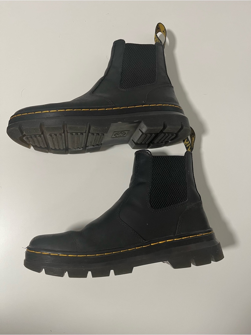 Doc Martens Dr Martens Embury Chelsea Boots Black Chunky Womens 8 - Picture 3 of 9